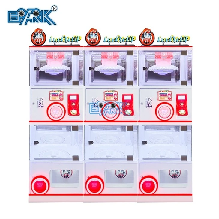 Coin Operated Game Lucky Clip Game Machine