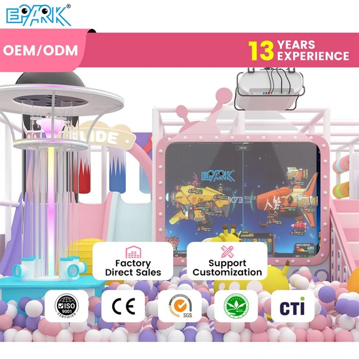 120m² Candy-Tone Indoor Playground & Soft Playground best