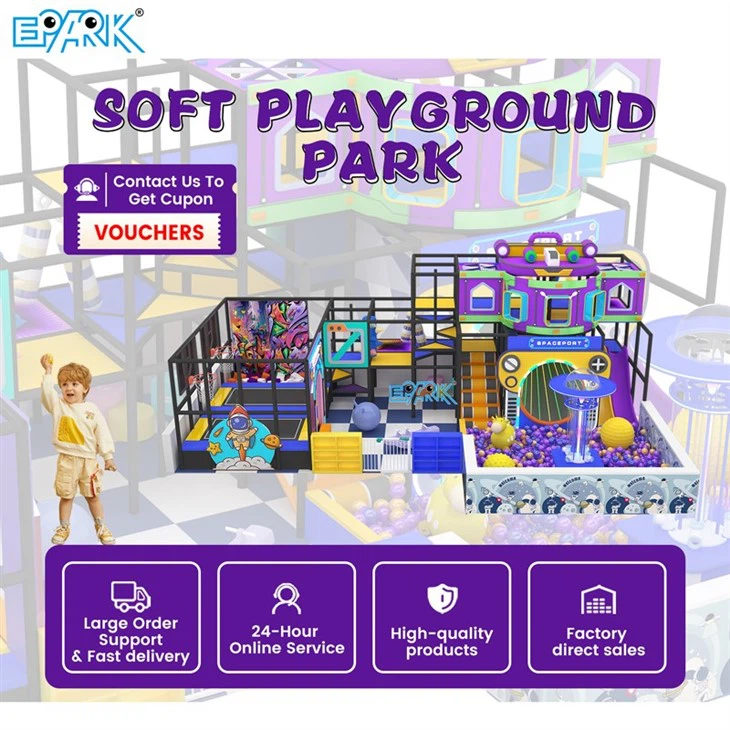 83m² Indoor Playground Fun Center For Family Entertainment factory