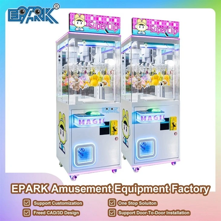Coin Operated Claw Machine Supplier factory